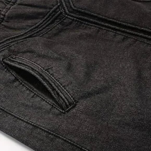 Charcoal Frayed A-Line Maxi Skirt With Pockets - Picture 4 of 7